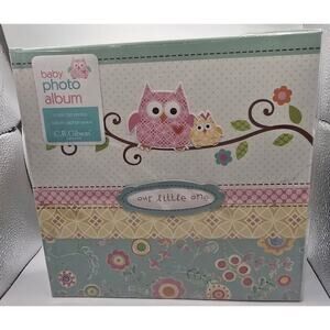 C.R. Gibson Happi By Dena Baby Photo Album "Our Little One" Keepsake